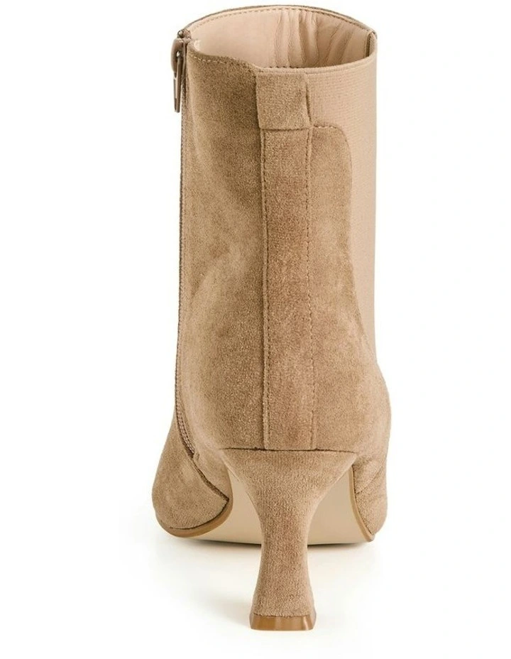 Wide Fit Maya Ankle Boot in Neutral image 2