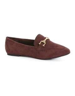 Wide Fit Lilia Loafer in Chocolate