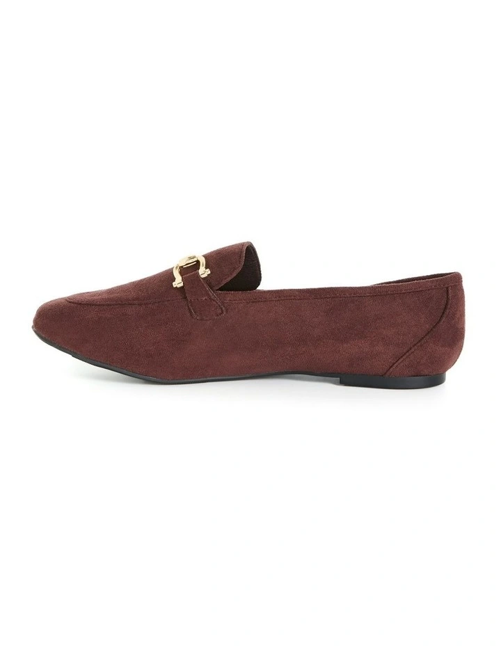 Wide Fit Lilia Loafer in Chocolate image 3