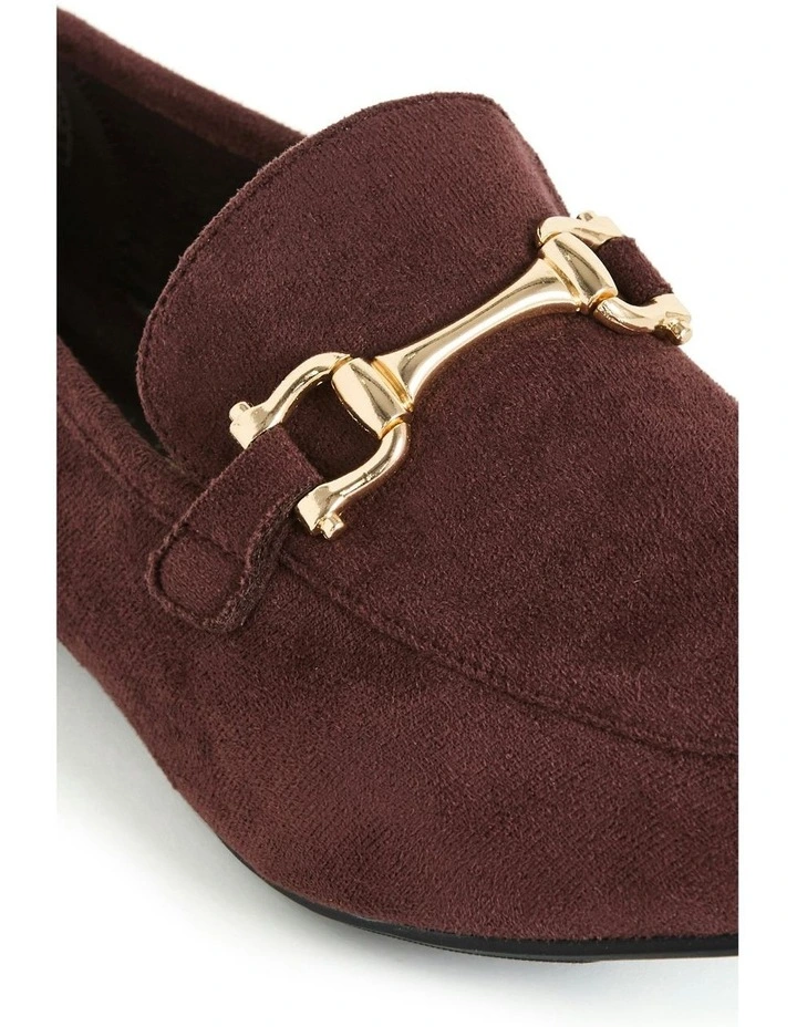 Wide Fit Lilia Loafer in Chocolate image 6