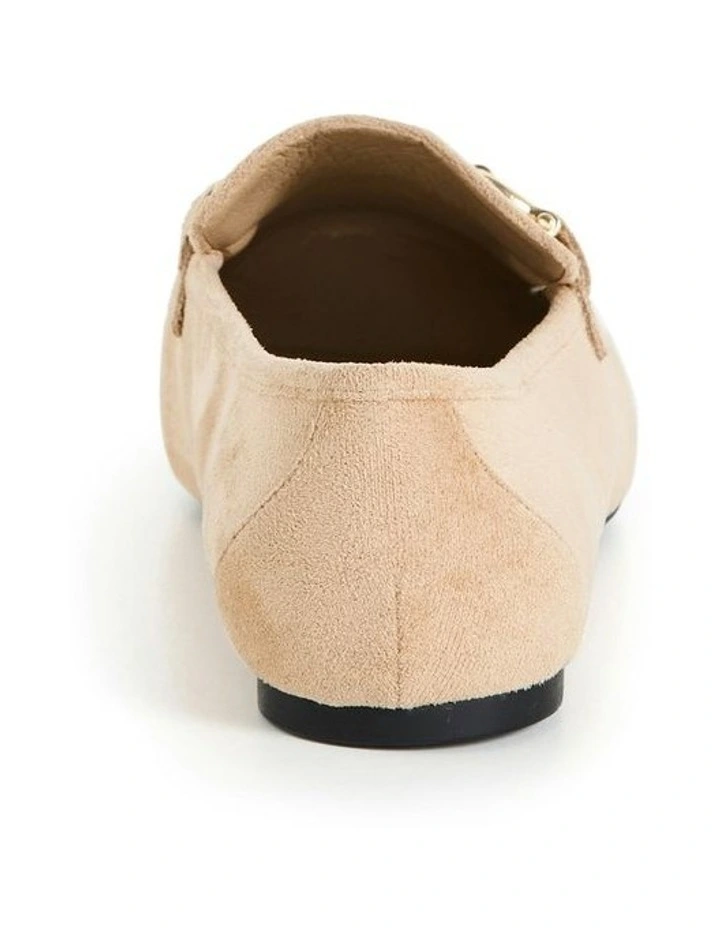 Wide Fit Lilia Loafer in Taupe image 2