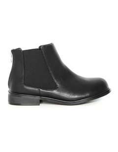 Wide Fit Meli Ankle Boot in Black