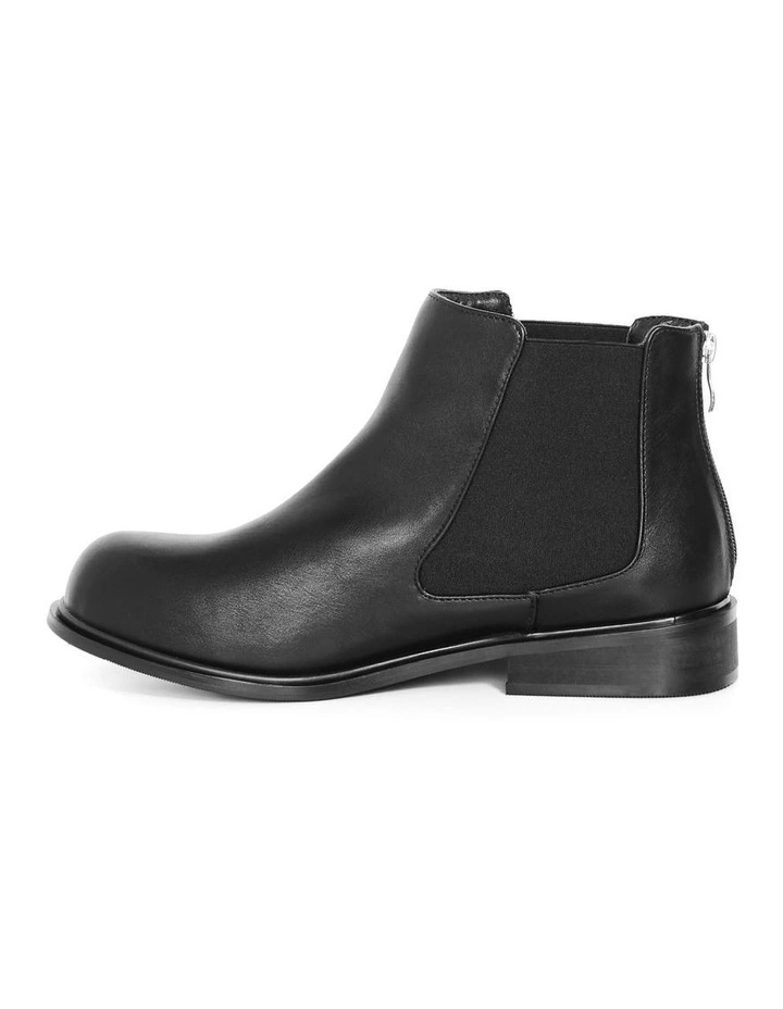Wide Fit Meli Ankle Boot in Black image 4
