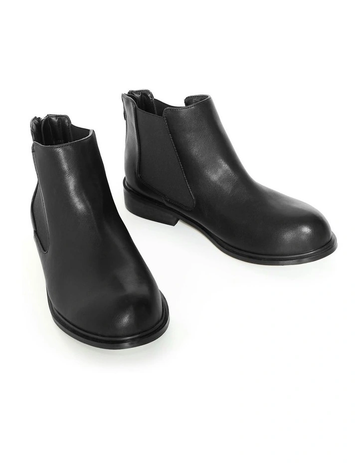 Wide Fit Meli Ankle Boot in Black image 6