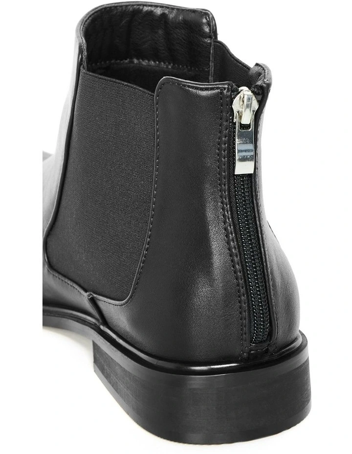Wide Fit Meli Ankle Boot in Black image 7