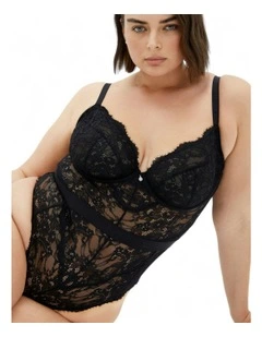 Josephine Bodysuit in Black
