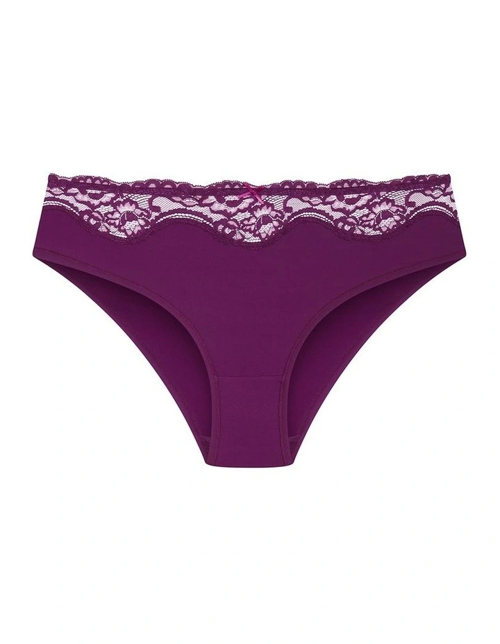 Smooth & Chic 3 Pack Micro Shorty in multi image 3