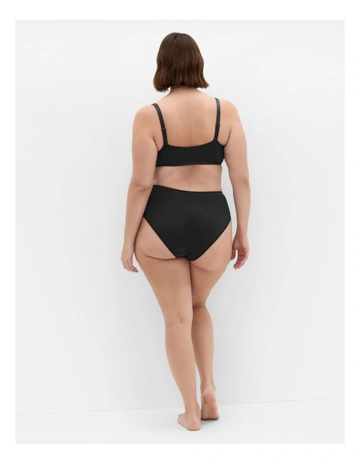 Smooth and Chic 3 Pack Micro Shorty in Black image 2