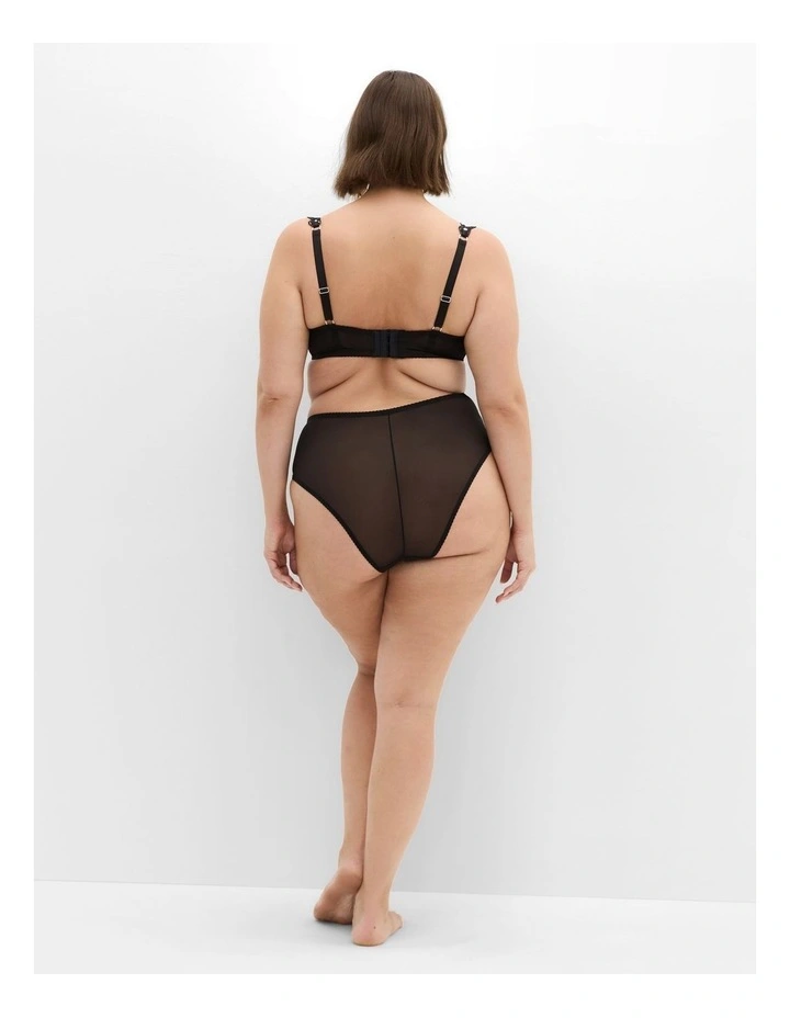 India Ouvert Hi Brief in Black image 2