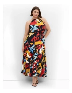 Island Getaway Maxi Dress in Multi