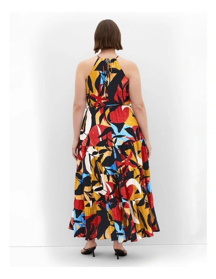 Island Getaway Maxi Dress in Multi image 2