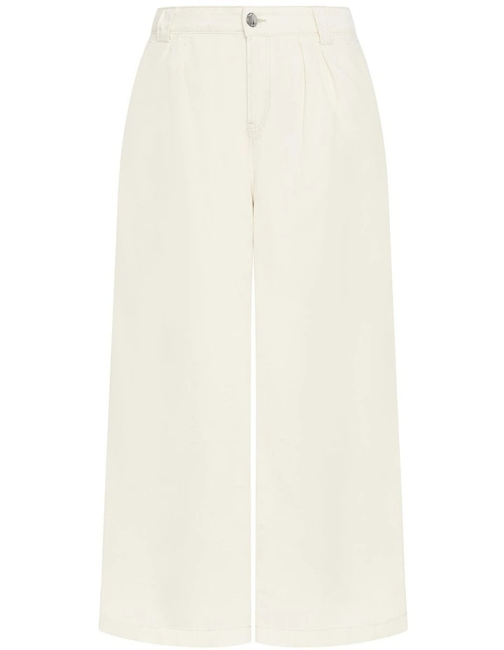 Harley Fit Harlow Wide Leg Jean in Butter image 3