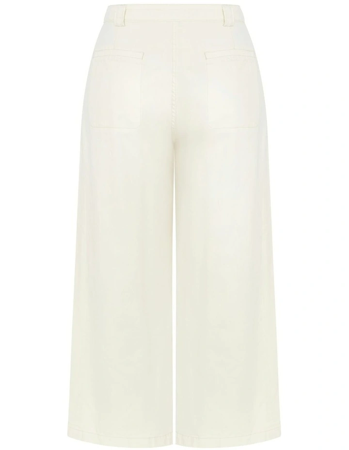 Harley Fit Harlow Wide Leg Jean in Butter image 6