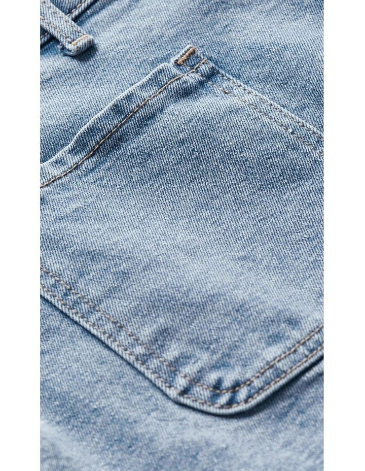 Harley Fit Ellie Wide Leg Jean in Blue image 7