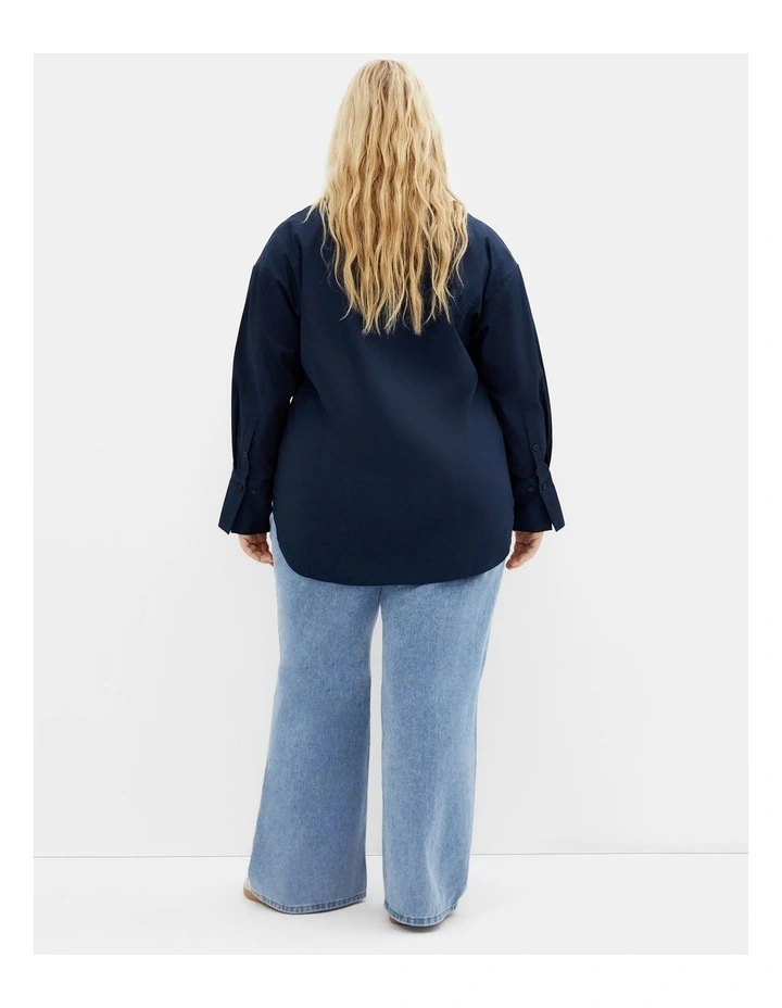 Elise Shirt in Navy image 2