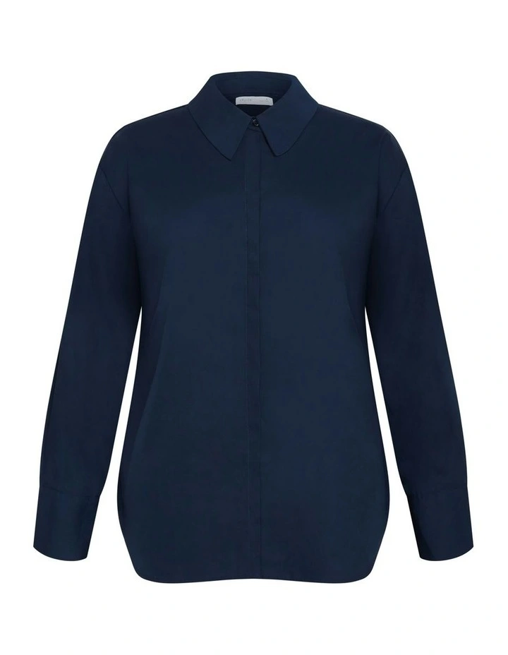 Elise Shirt in Navy image 5