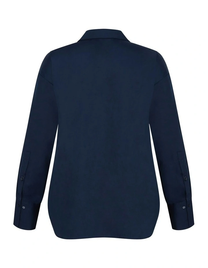 Elise Shirt in Navy image 6