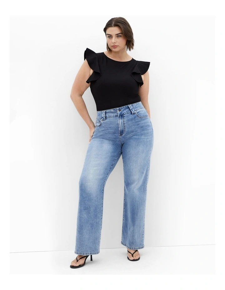 Daphne Bodysuit in Black image 1