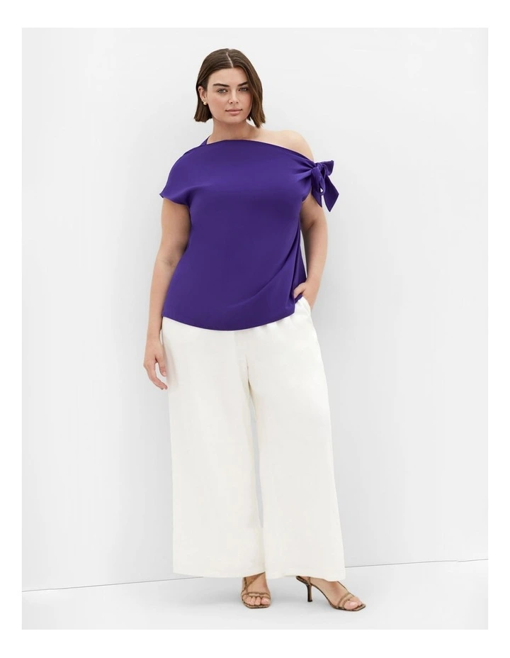 Elisa Top in Violet image 1