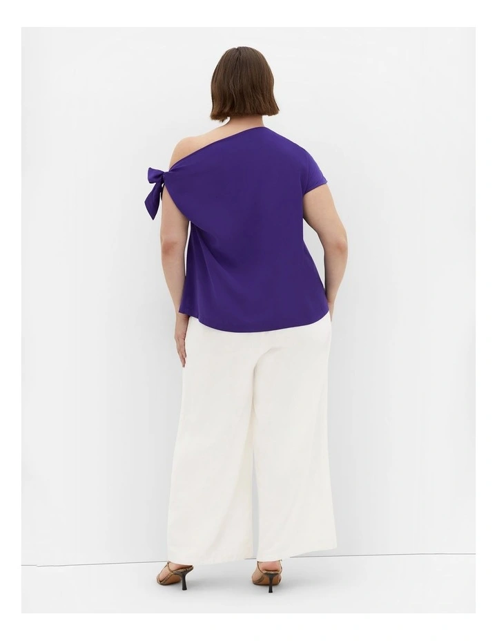 Elisa Top in Violet image 2