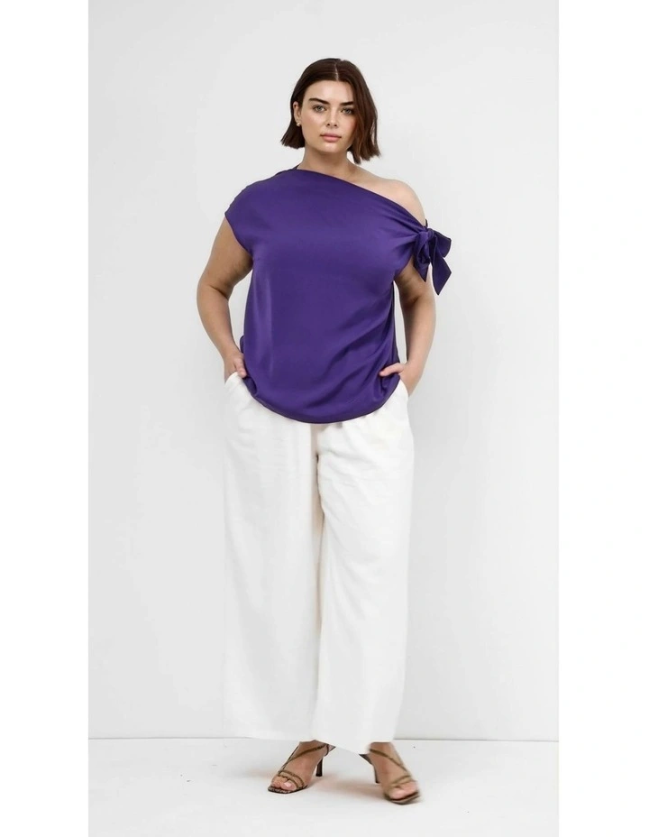 Elisa Top in Violet image 4