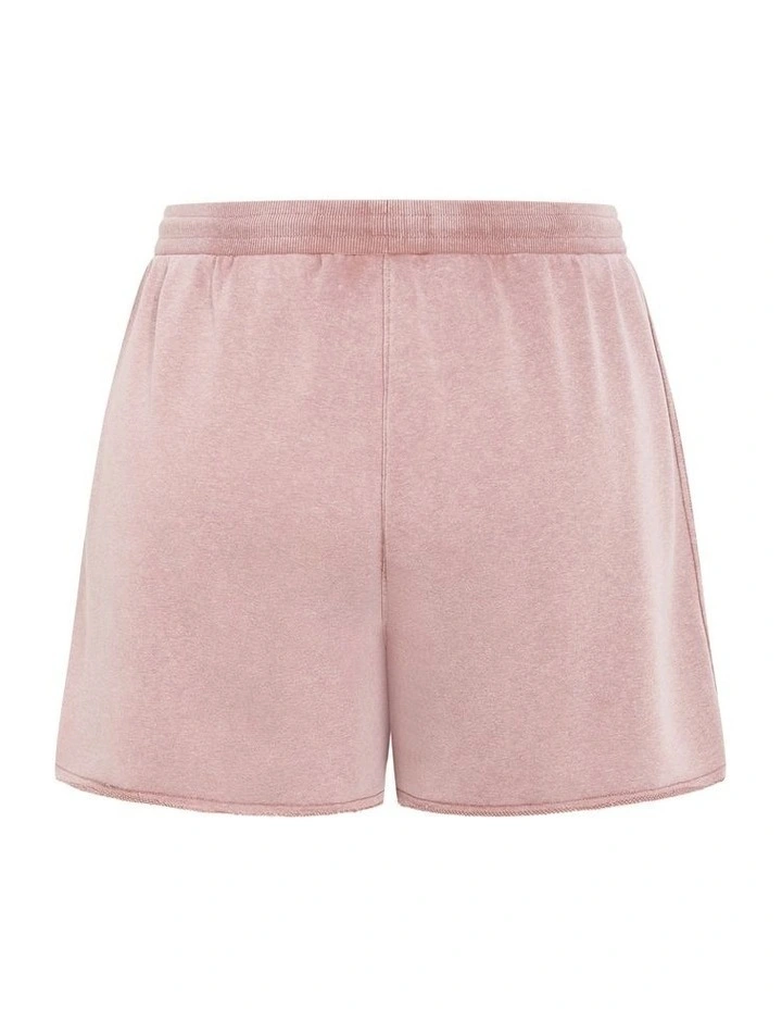 Terry Relaxed Short in Pink Marle image 4
