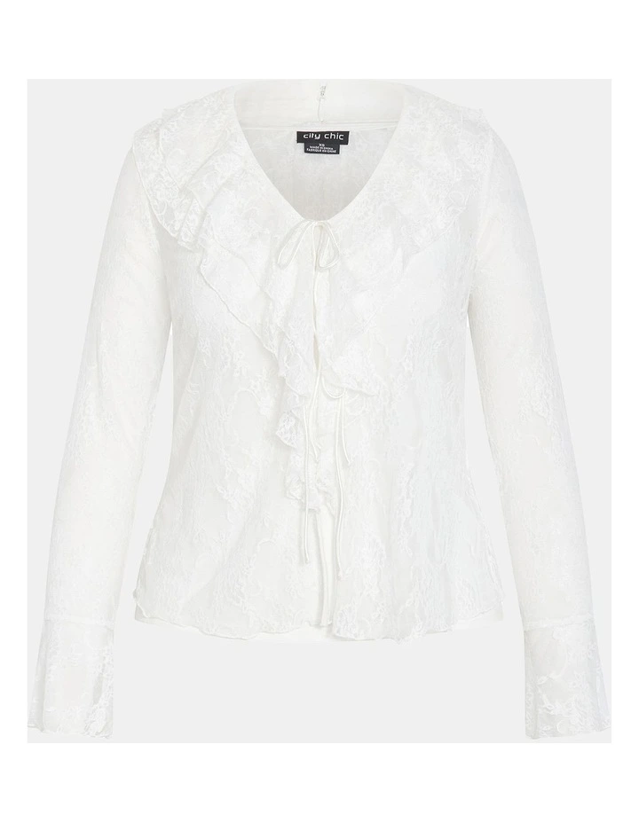 Lacie Top in White image 3