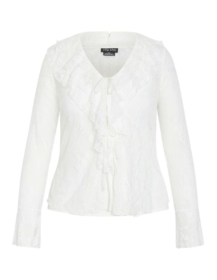 Lacie Top in White image 5
