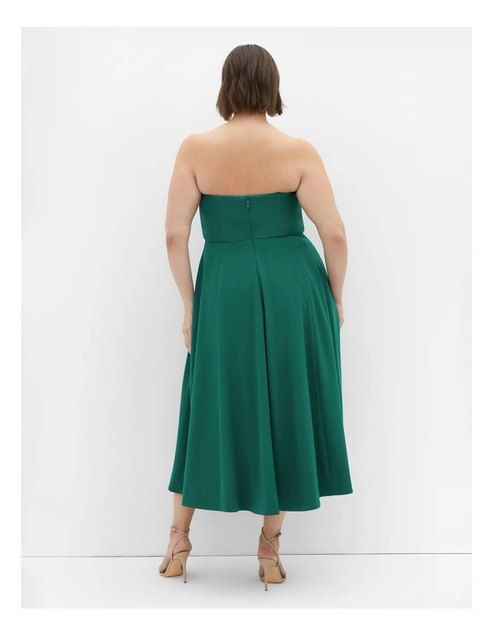 Sweet Flare A Line Dress in Sea Green image 2