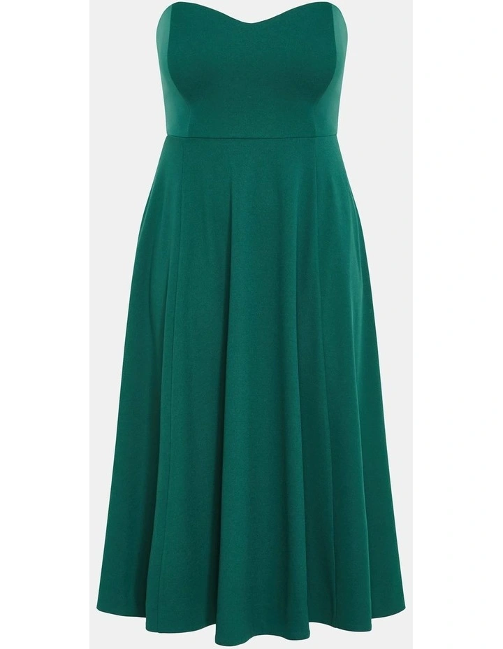 Sweet Flare A Line Dress in Sea Green image 4