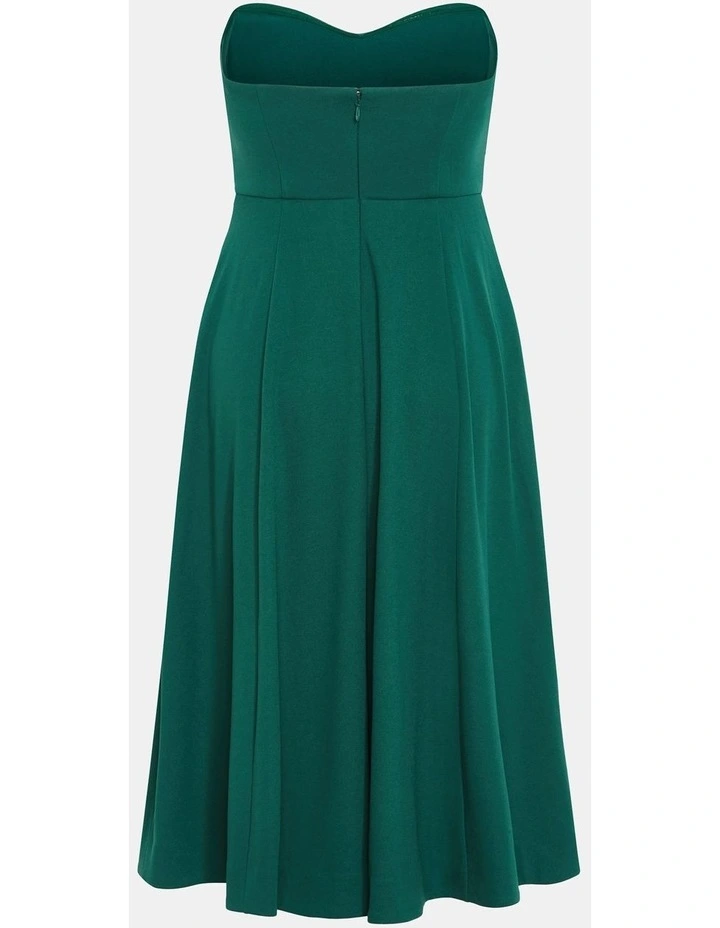 Sweet Flare A Line Dress in Sea Green image 5