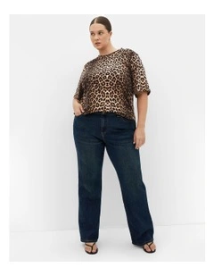 Cassie Tee in Brown