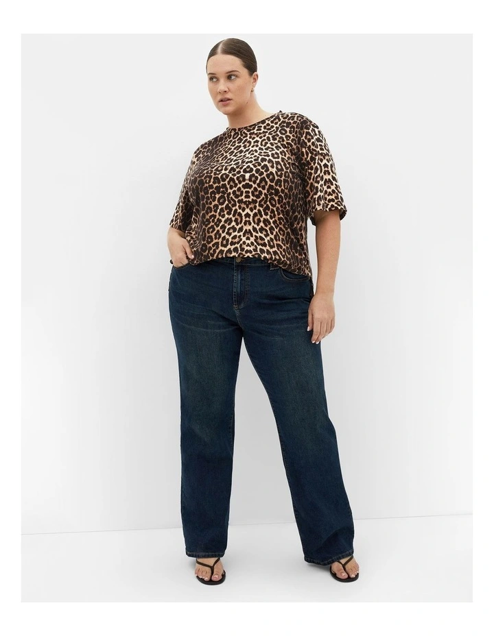 Cassie Tee in Brown image 1