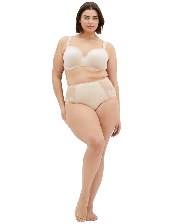 Smooth and Chic Balconette T-Shirt Bra in Latte image 1