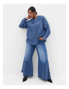 Denim Prairie Shirt in Blue
