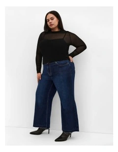 Lauryn Ruched Top in Black