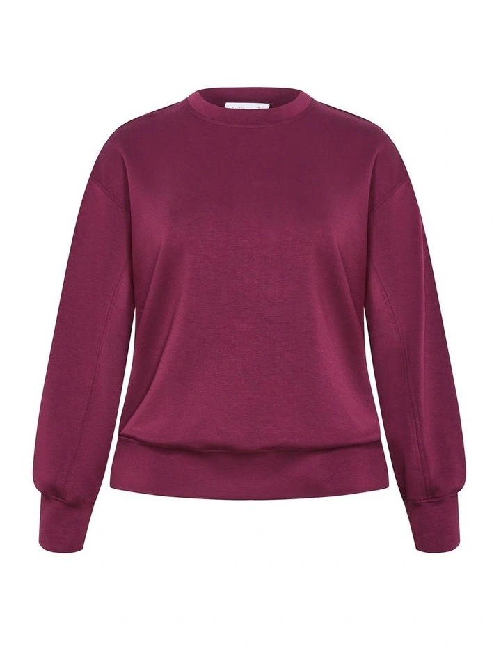 Mae Sweatshirt in Red image 3