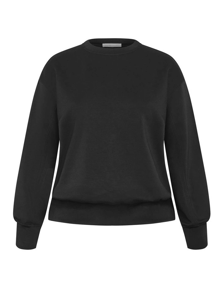 Mae Sweatshirt in Black image 3
