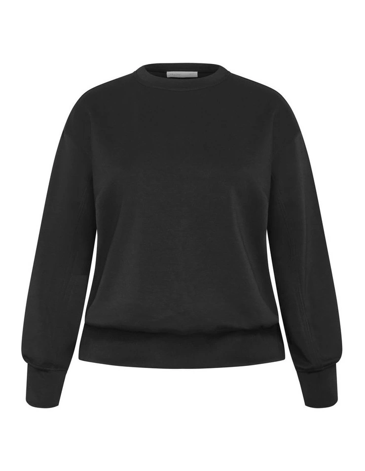 Mae Sweatshirt in Black image 5