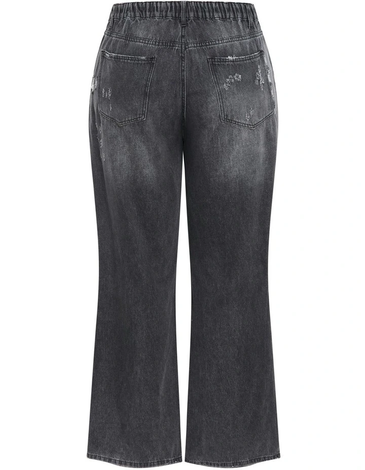 Harley Fit Rodeo Straight Leg Jeans in Grey image 5