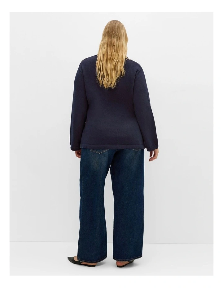 Georgia Cardigan in Navy image 2