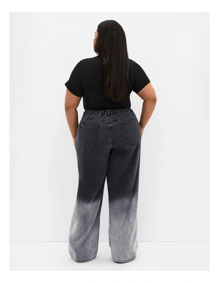 Harley Fit Ombre Wash Jeans in Grey image 2