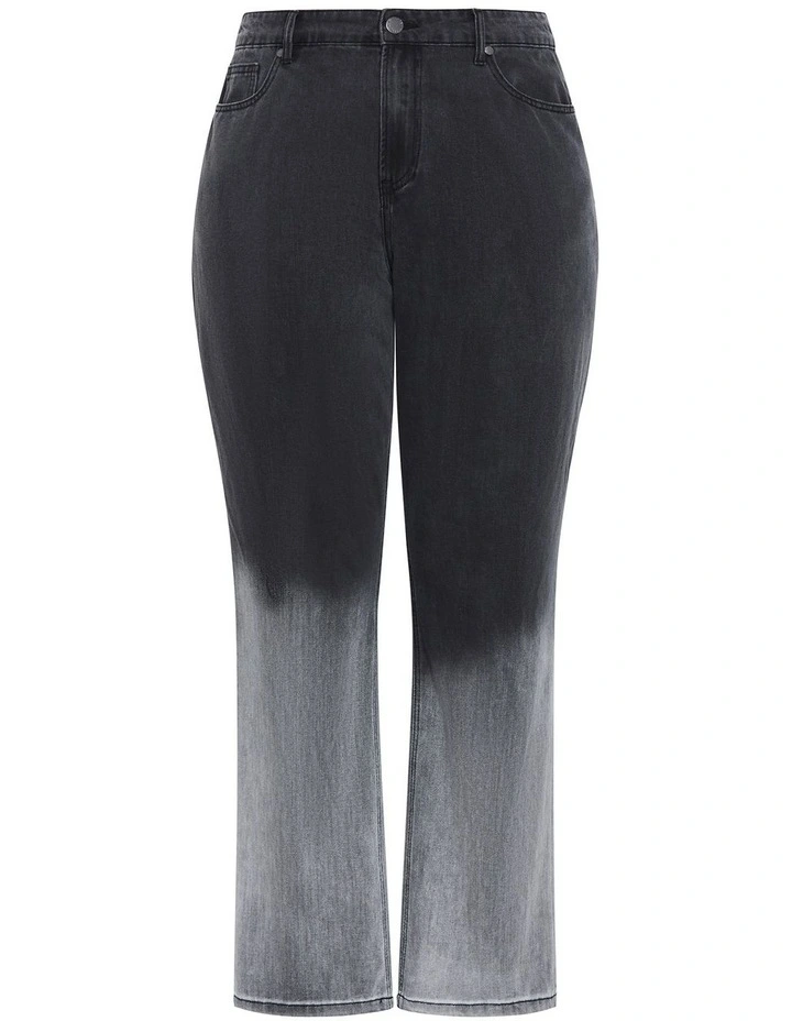 Harley Fit Ombre Wash Jeans in Grey image 3