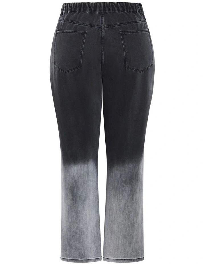 Harley Fit Ombre Wash Jeans in Grey image 4