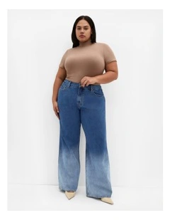 Harley Fit Ombre Wash Jeans in Blue