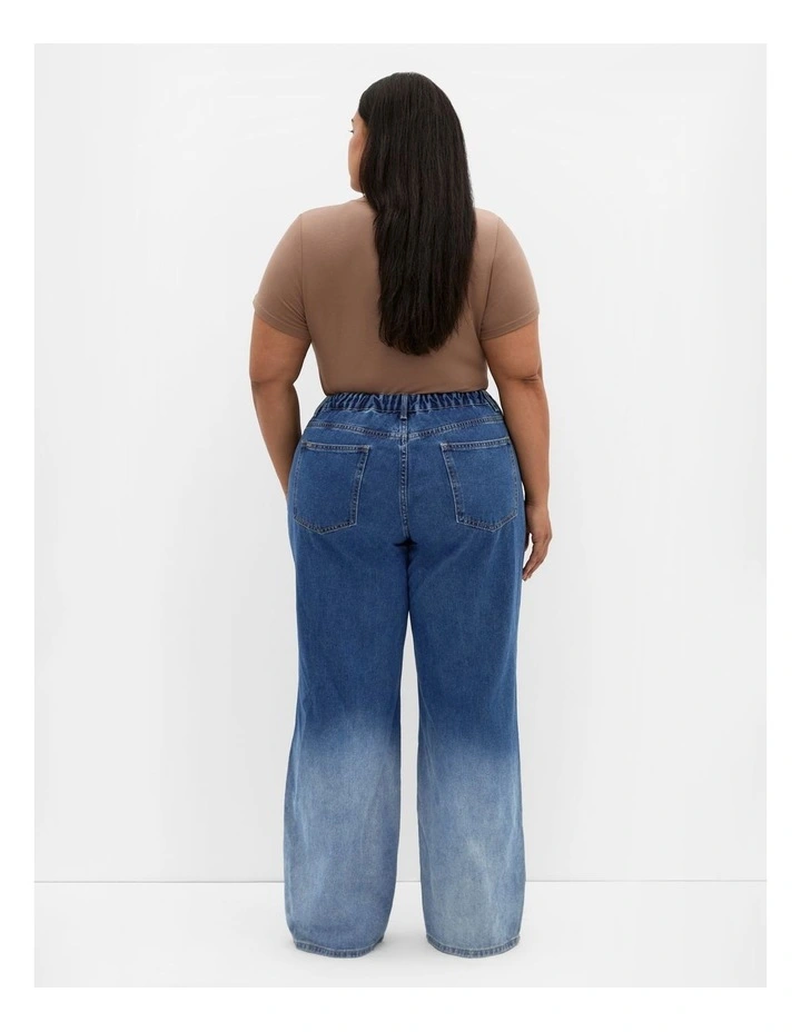 Harley Fit Ombre Wash Jeans in Blue image 2