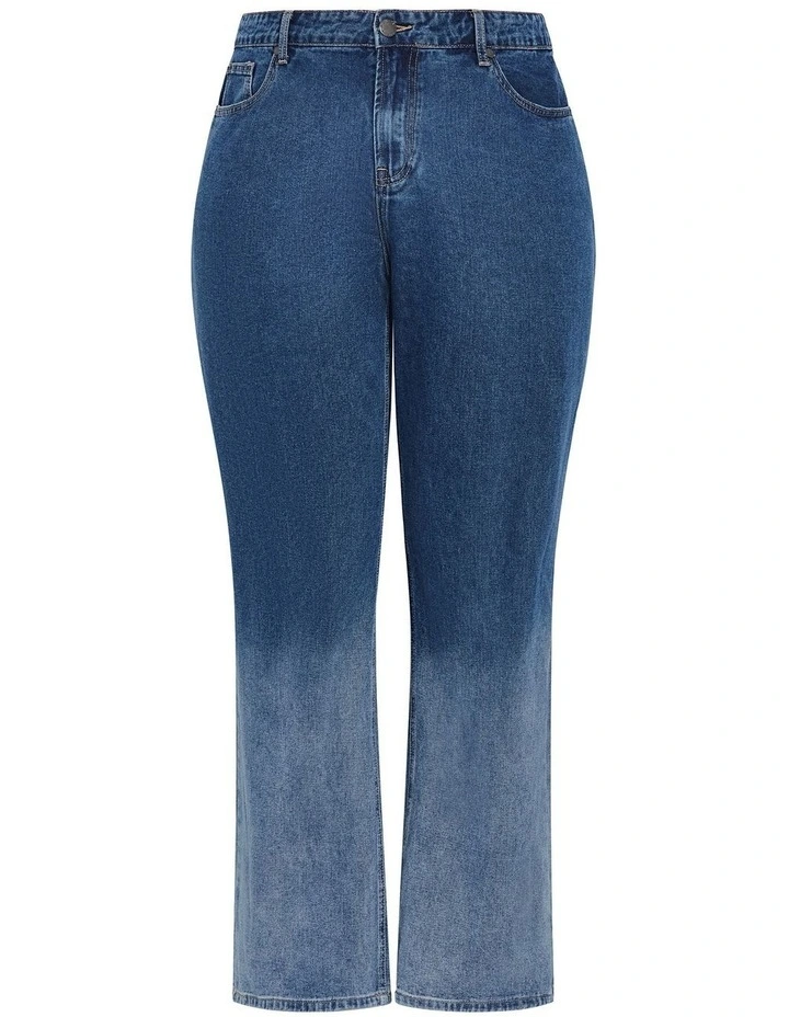 Harley Fit Ombre Wash Jeans in Blue image 3