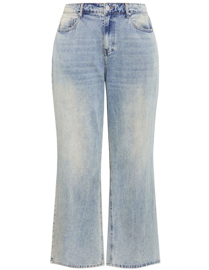Harley Fit Talia Wide Leg Jeans in Denim image 3