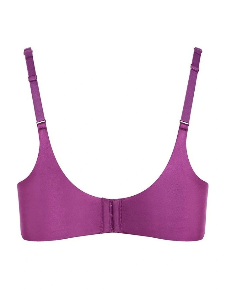 Smooth And Chic T-shirt Bra in Purple image 4