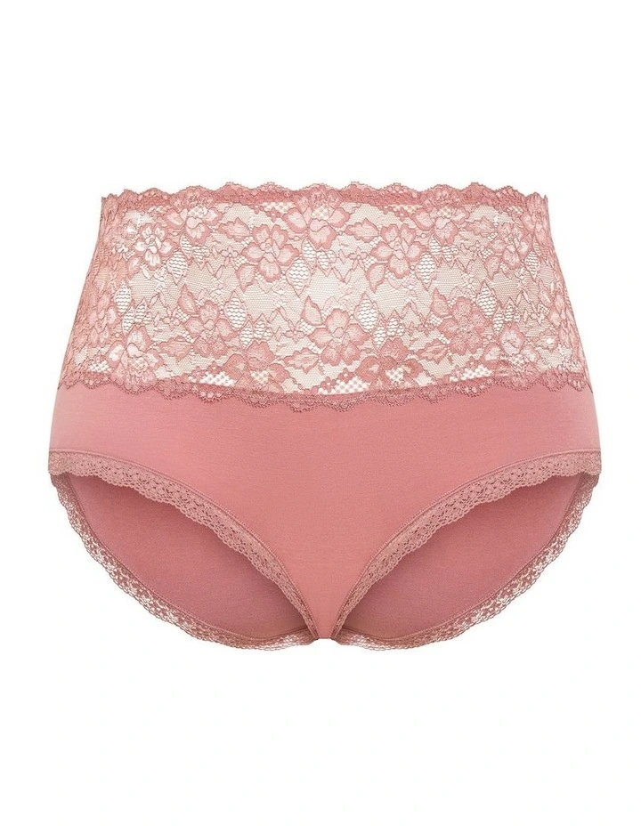 Iris Cotton Hi Brief 3 Pack in Multi image 2